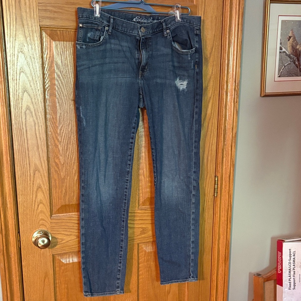 Eddie Bauer Women's Deep Indigo Skinny Jeans